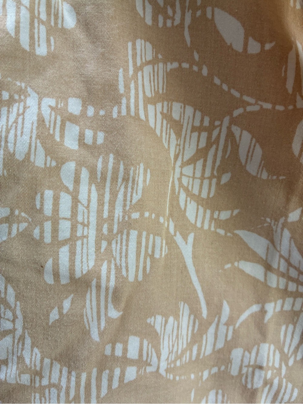 White Stag Beige Floral Print Capris size 16w
